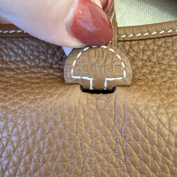 Hermes Taurillon Clemence Evelyne TPM Gold