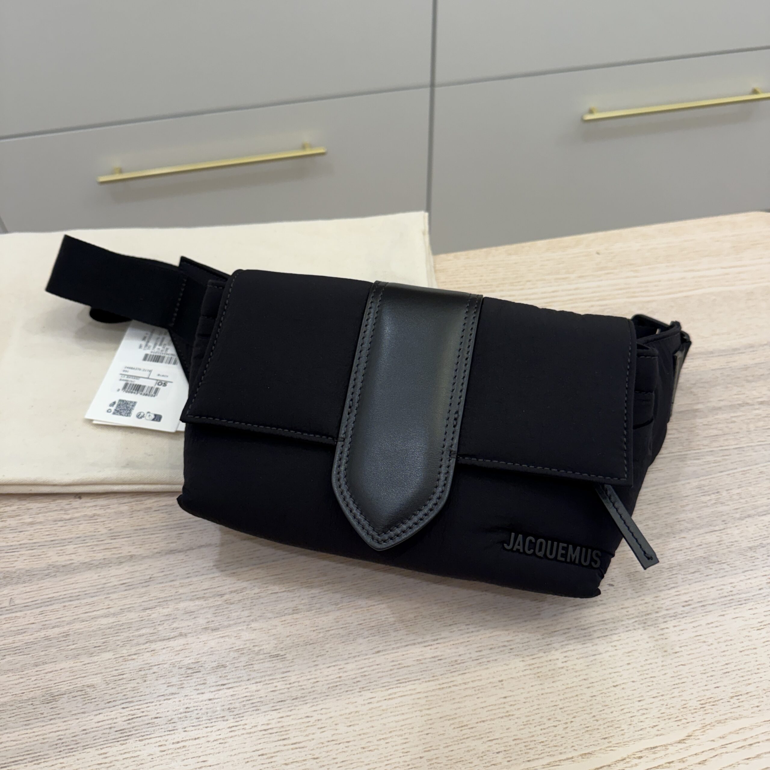 Jacquemus The Bambino Bum Bag Black