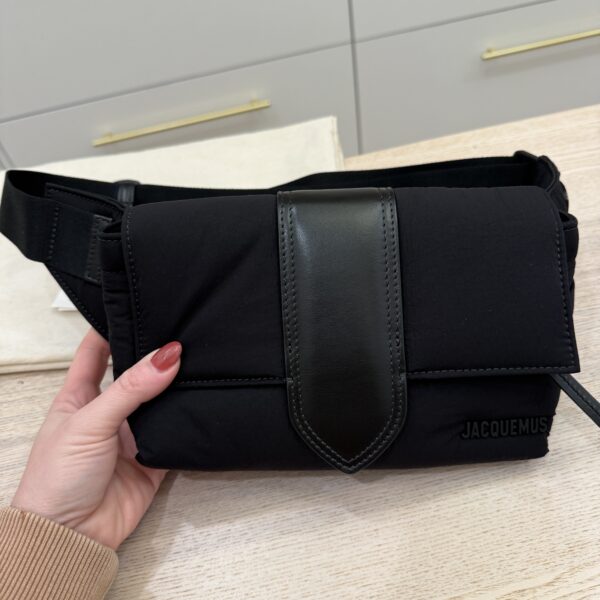 Jacquemus The Bambino Bum Bag Black