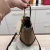 LOEWE x Paula's Ibiza Mini Pebble Suede & Raffia Bucket Bag