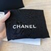 Chanel Lambskin Quilted Jumbo Double Flap Black Silver Hardware