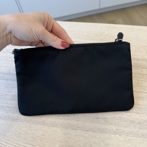 Prada Re-Nylon and Saffiano Leather Pouch