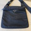Prada Re-Nylon and Saffiano Silhouette Crossbody