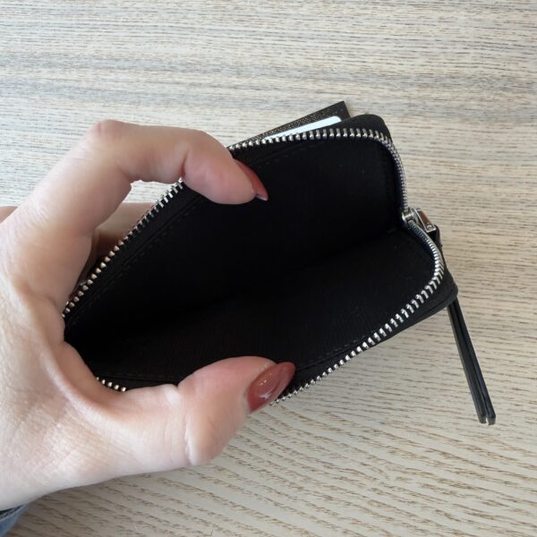 Givenchy Voyou Zipped Card Holder Black