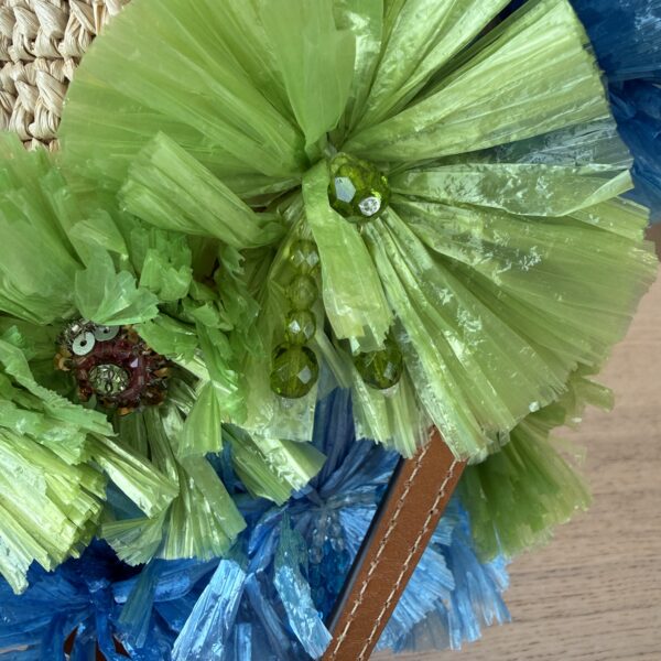 Valentino Garavani VLogo Floral Embellishments Tote