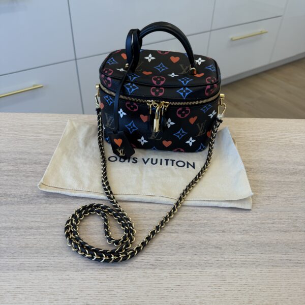 Louis Vuitton Vanity Handbag Limited Edition Game On Multicolor Monogram PM