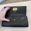 Christian Dior Miss Caro Top Handle Pouch Black