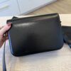 Celine Shiny Calfskin Medium Triomphe Black