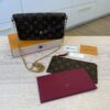 Louis Vuitton Monogram Pochette Felicie Chain Wallet