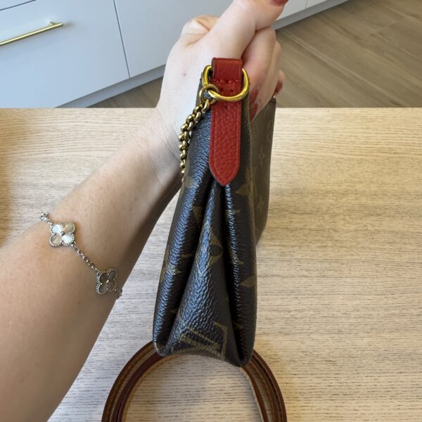 Louis Vuitton Monogram Pallas Clutch Cerise