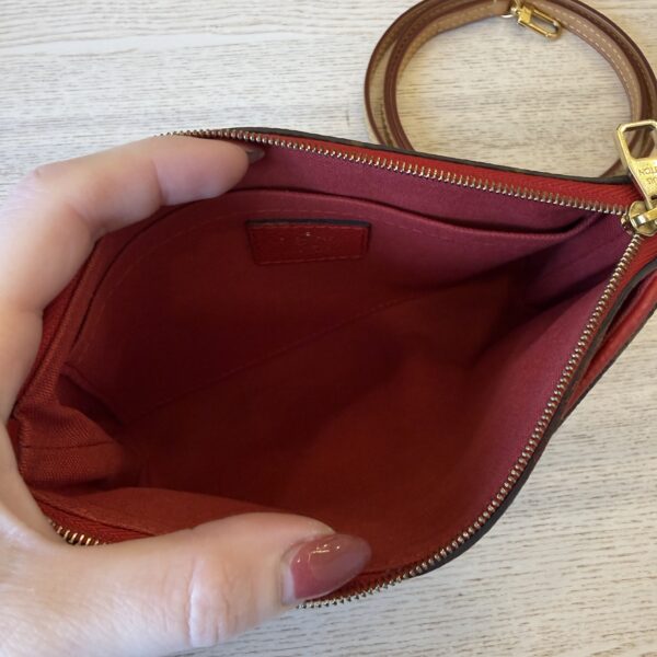 Louis Vuitton Monogram Pallas Clutch Cerise