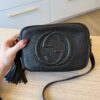 Gucci Calfskin Small Soho Disco Bag Black
