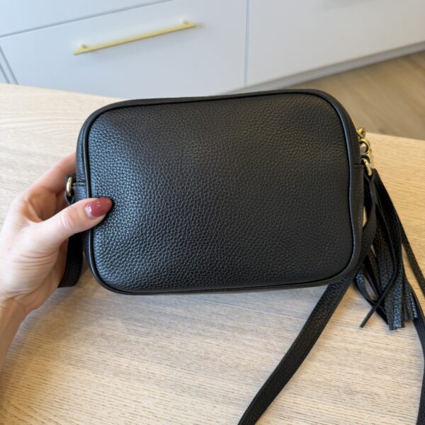 Gucci Calfskin Small Soho Disco Bag Black