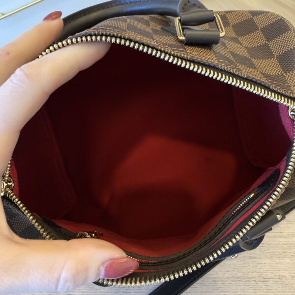 Louis Vuitton Damier Ebene Speedy 25 Bandouliere NM