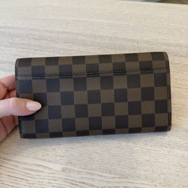 Louis Vuitton Damier Ebene Sarah Wallet