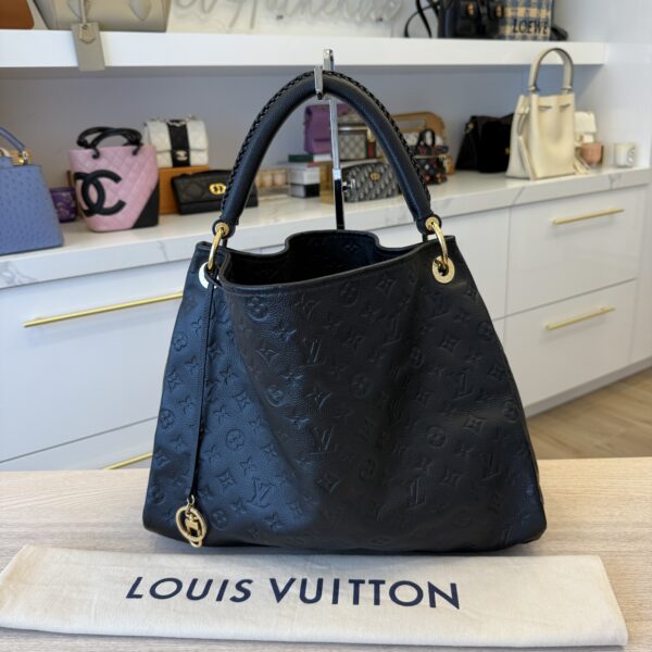 Louis Vuitton Monogram Empreinte Artsy MM Noir