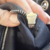 Saint Laurent (YSL) Lambskin Quilted Small Loulou Puffer Monogram Chain Satchel Black