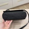 Louis Vuitton Black Pebbled Leather Lockme II BB Bag