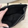 Louis Vuitton Black Pebbled Leather Lockme II BB Bag