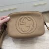 Gucci Calfskin Small Soho Disco Bag Beige