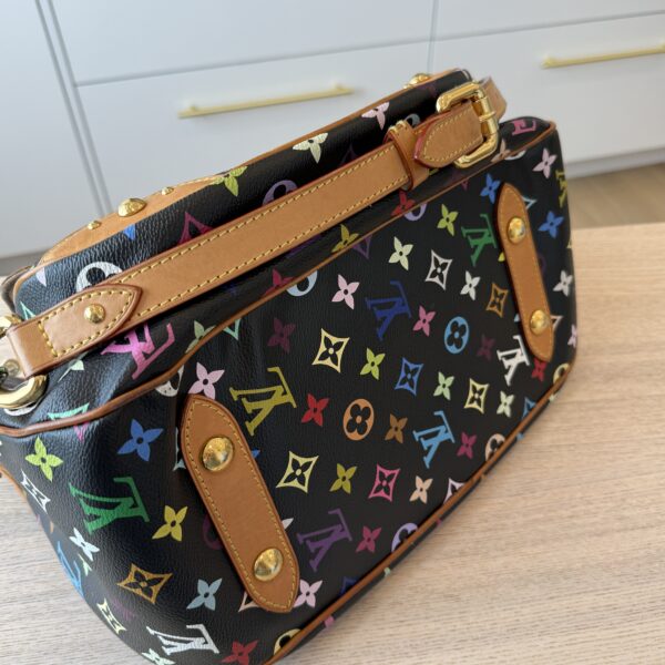 Louis Vuitton Monogram Multicolor Rita Black