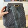 Louis Vuitton Vintage Montsouris Backpack Mini Lin GM