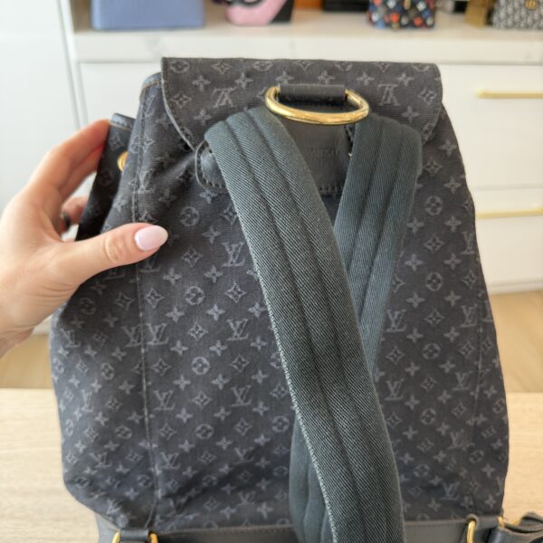 Louis Vuitton Vintage Montsouris Backpack Mini Lin GM