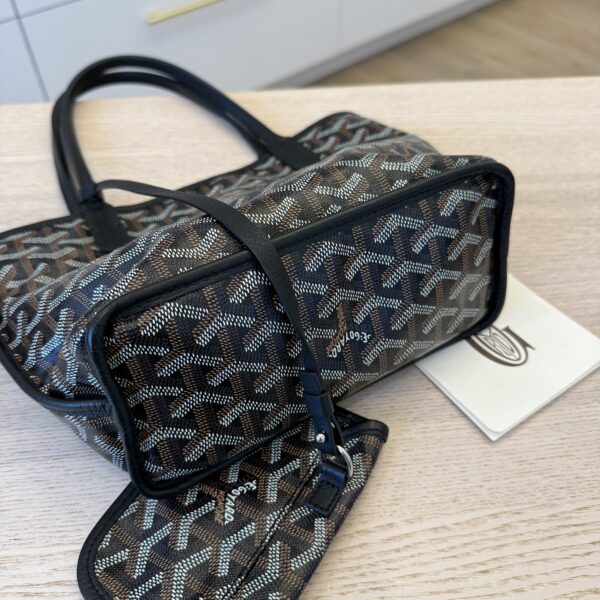 Goyard Goyardine Reversible Mini Anjou Black