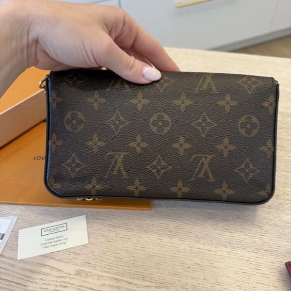 Louis Vuitton Monogram Pochette Felicie Chain Wallet
