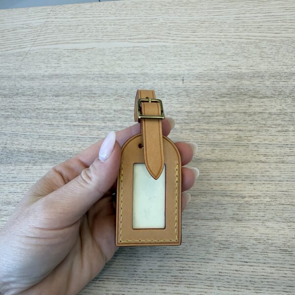 Louis Vuitton Vachetta Luggage Tag