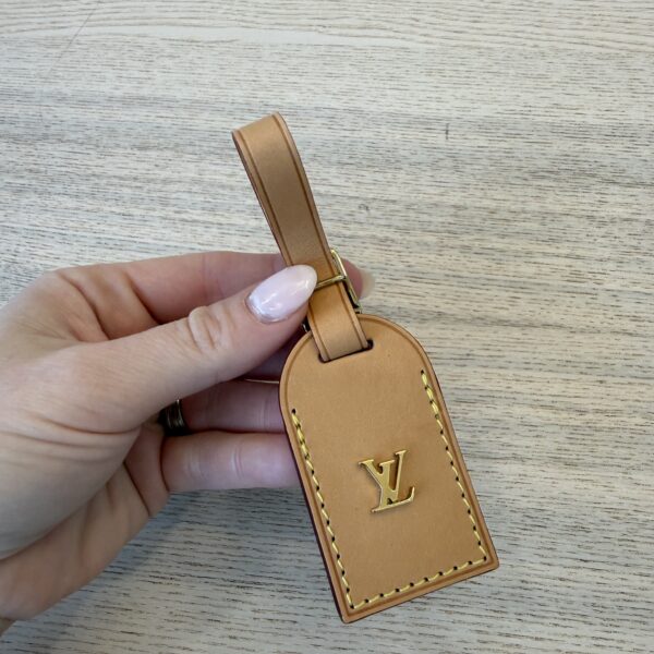 Louis Vuitton Vachetta Luggage Tag