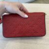 Louis Vuitton Empreinte Pochette Felicie Chain Wallet Cerise
