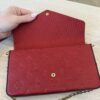 Louis Vuitton Empreinte Pochette Felicie Chain Wallet Cerise