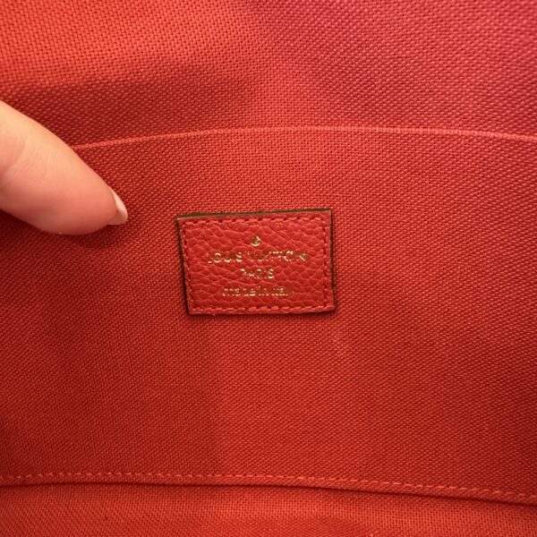 Louis Vuitton Empreinte Pochette Felicie Chain Wallet Cerise