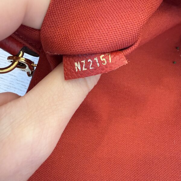 Louis Vuitton Empreinte Pochette Felicie Chain Wallet Cerise