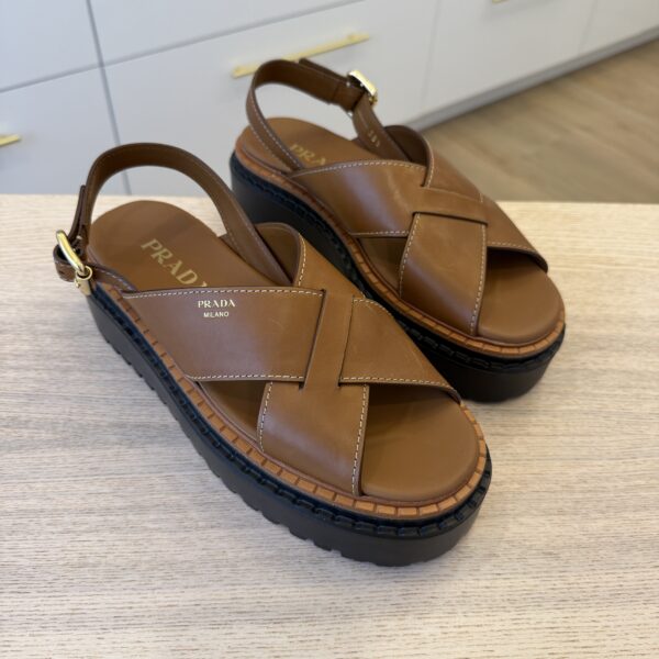 Prada Brown Sandal 38.5