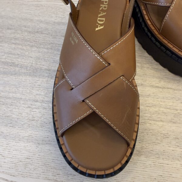 Prada Brown Sandal 38.5