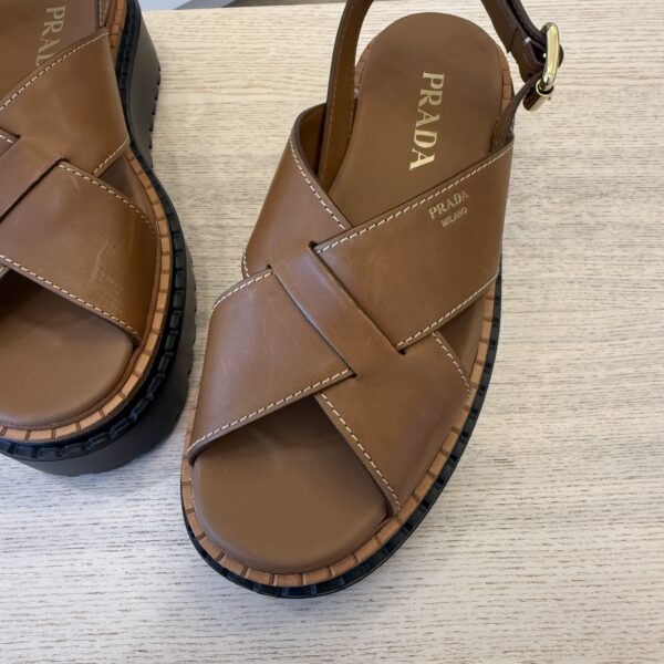 Prada Brown Sandal 38.5