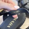 Prada Black Sandal 38.5