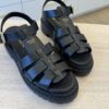 Prada Black Sandal 38.5