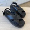Prada Black Sandal 38.5