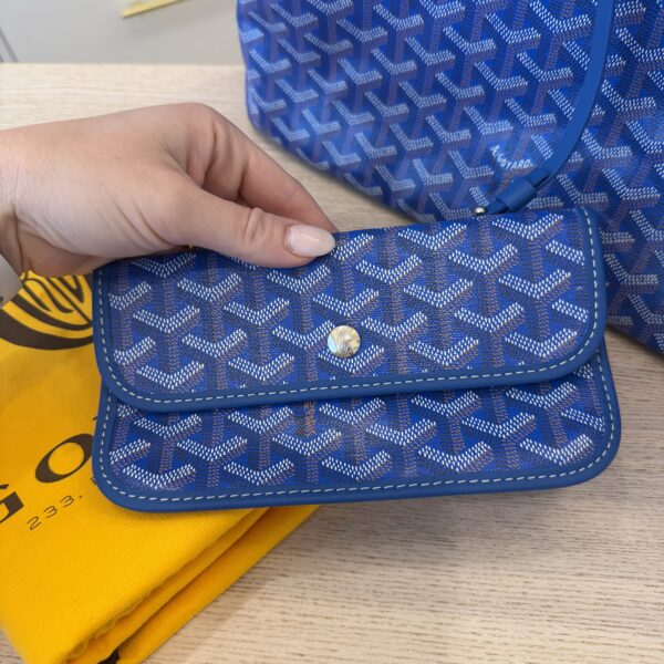 Goyard Goyardine Saint Louis PM Blue