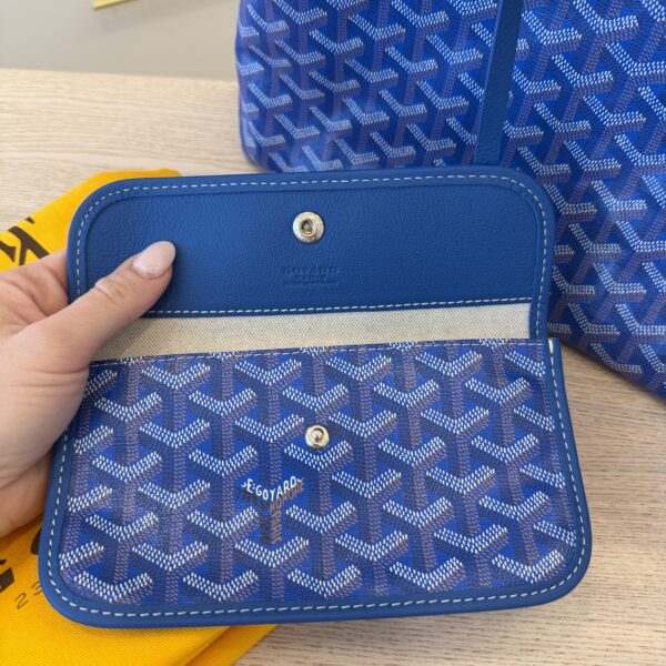 Goyard Goyardine Saint Louis PM Blue