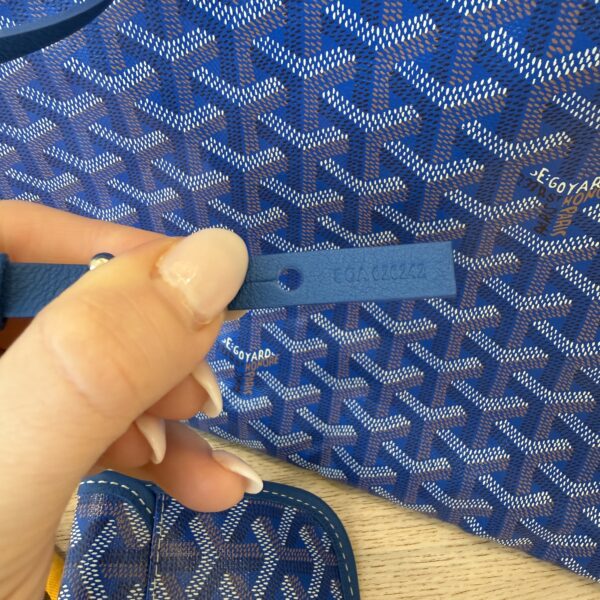 Goyard Goyardine Saint Louis PM Blue
