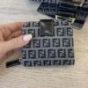 Fendi Zucchino Baguette Navy and Wallet