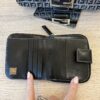 Fendi Zucchino Baguette Navy and Wallet