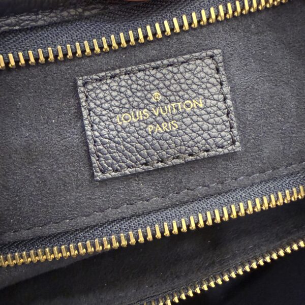 Louis Vuitton Empreinte Monogram Giant CarryAll MM Navy