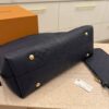 Louis Vuitton Empreinte Monogram Giant CarryAll MM Navy