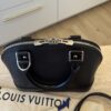 Louis Vuitton Black Epi Alma BB