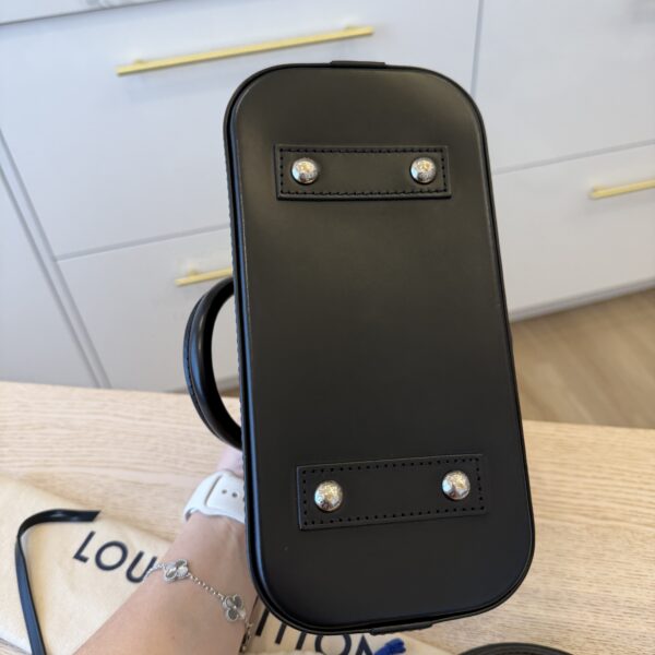 Louis Vuitton Black Epi Alma BB